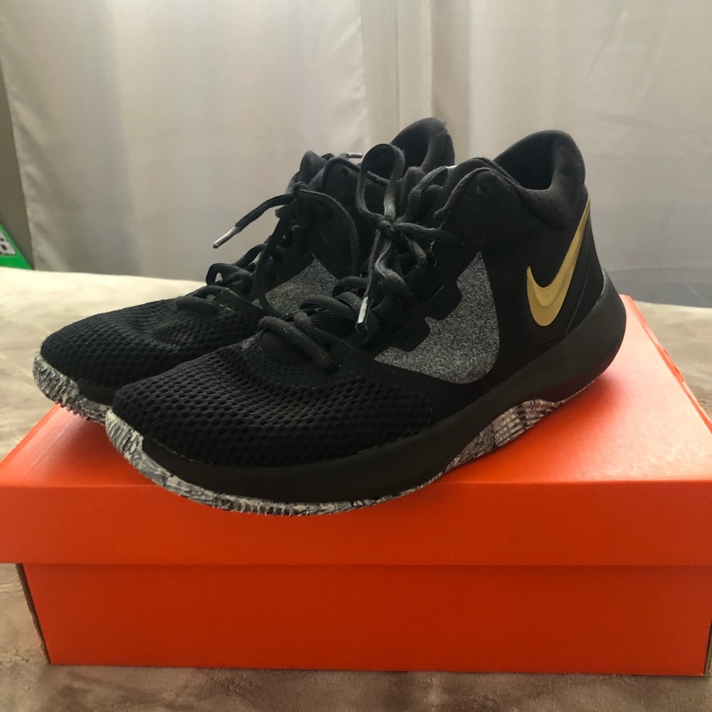 Black, grey and gold